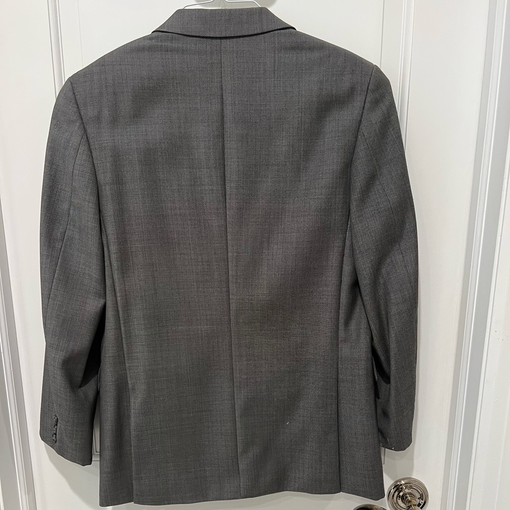 Joseph Abboud Boys Size 16R Gray Sports Jacket